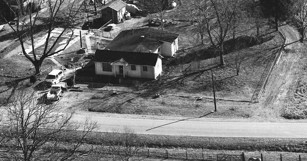 Vintage Aerial photo from 1991 in Henry County, GA