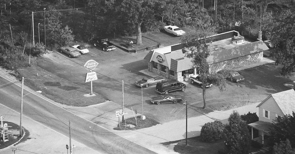 Vintage Aerial photo from 1979 in Champaign County, IL