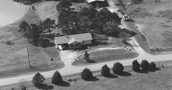 Vintage Aerial photo from 1990 in White County, AR