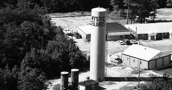 Vintage Aerial photo from -1986 in Ocean County, NJ