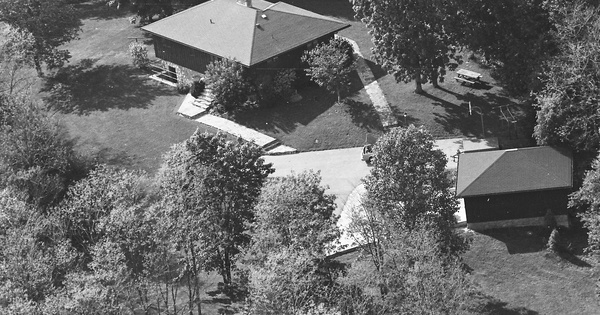 Vintage Aerial photo from -1986 in Summers County, WV