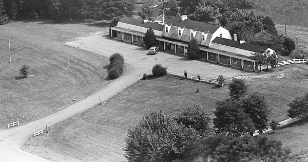 Vintage Aerial photo from -1986 in Albemarle County, VA