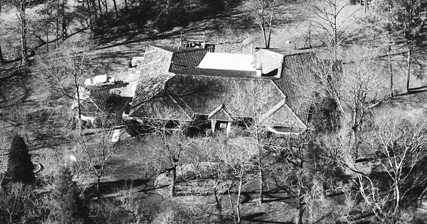 Vintage Aerial photo from 1988 in Garland County, AR