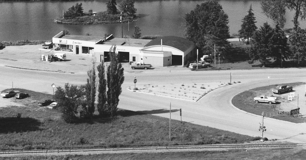 Vintage Aerial photo from 1984 in Kingsbury County, SD
