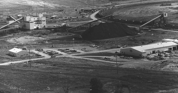 Vintage Aerial photo from 1976 in Perry County, IL