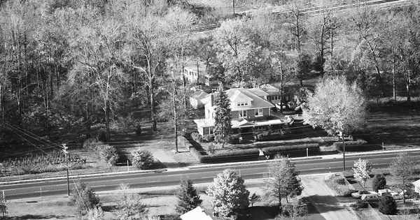 Vintage Aerial photo from 1984 in Appomattox County, VA