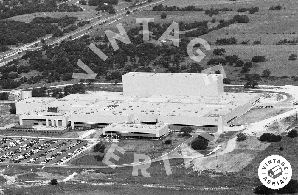 Vintage Aerial Texas Williamson County 1983 87EWL25