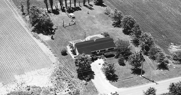 Vintage Aerial photo from 1982 in Lucas County, OH