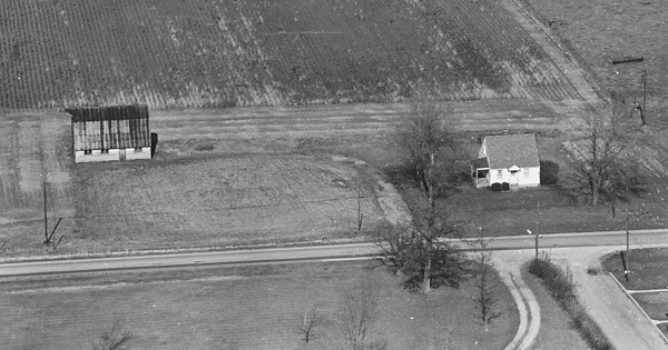 Vintage Aerial photo from 1981 in Madison County, OH