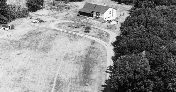 Vintage Aerial photo from 1983 in Miami County, KS