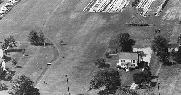 Vintage Aerial photo from 1964 in Trumbull County, OH