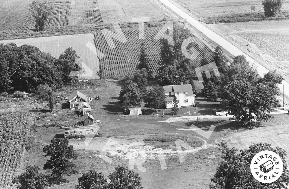Vintage Aerial Minnesota Steele County 1967 3MST1