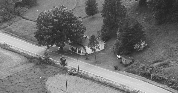 Vintage Aerial photo from 1983 in Lawrence County, OH
