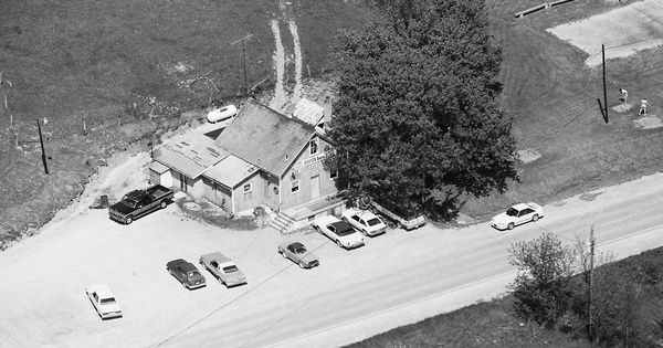 Vintage Aerial photo from 1987 in Noble County, OH