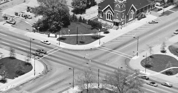 Vintage Aerial photo from 1982 in Tuscarawas County, OH