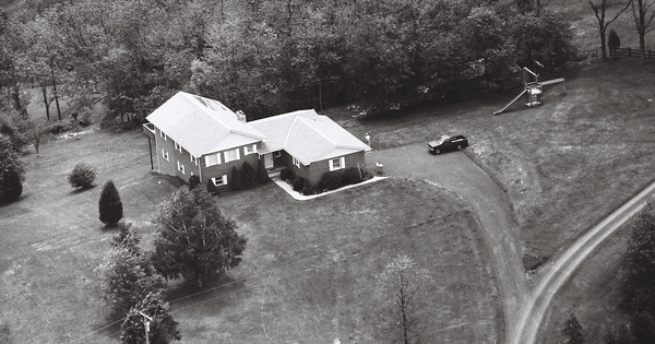 Vintage Aerial photo from 1994 in Pendleton County, WV
