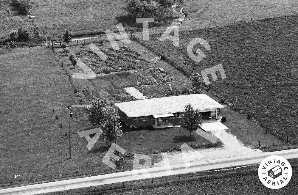 Vintage Aerial Ohio Clinton County 1972 1LCL10