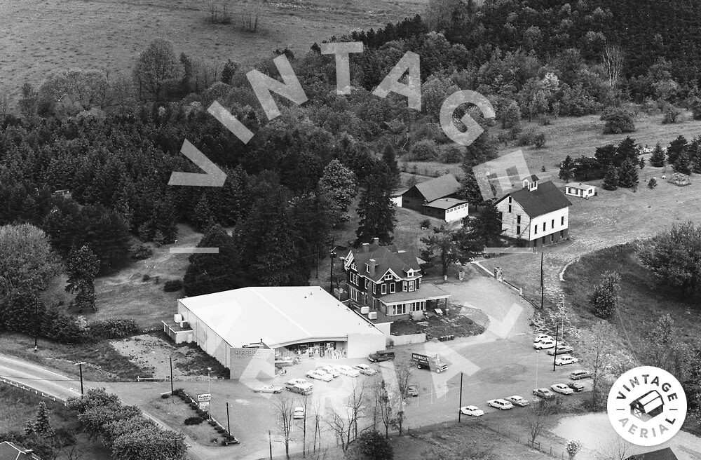 Vintage Aerial Ohio Belmont County 1966 29ABE1