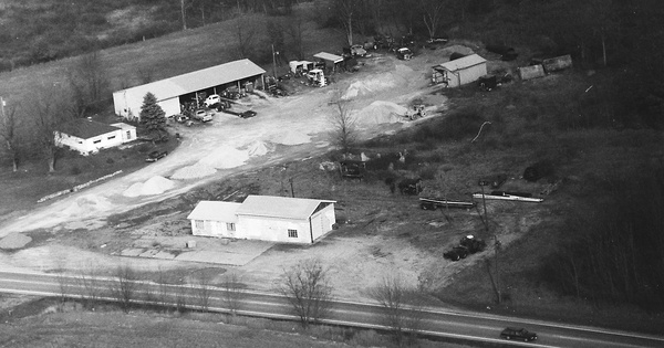 Vintage Aerial photo from 1993 in Ashland County, OH