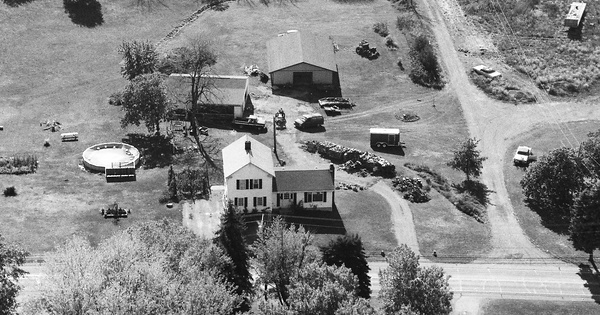 Vintage Aerial photo from 1999 in Lawrence County, PA