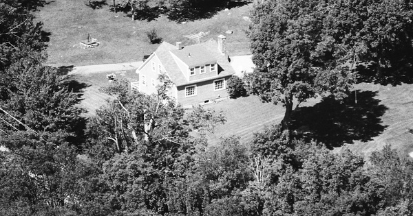 Vintage Aerial photo from 1990 in Sullivan County, NH