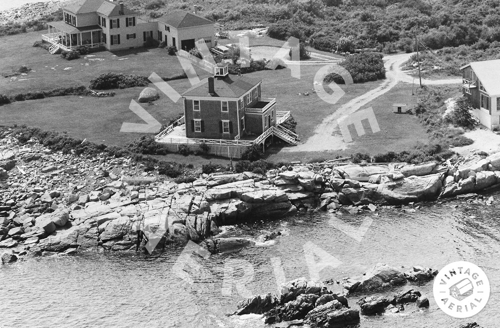 Vintage Aerial Maine York County 1969 85DYO28
