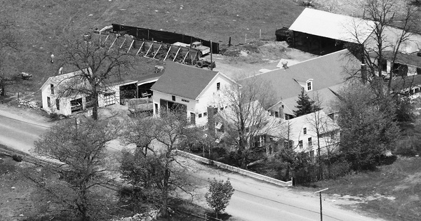 Vintage Aerial photo from 1987 in Norfolk County, MA