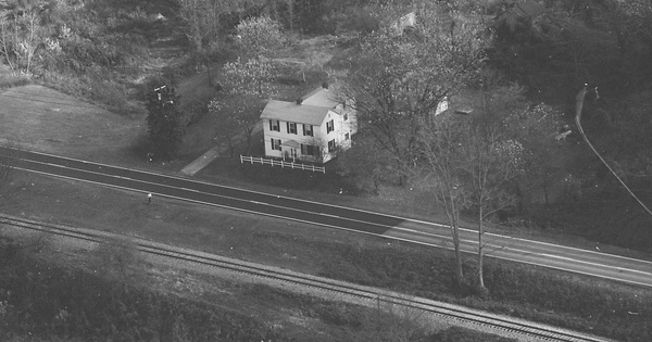 Vintage Aerial photo from 1982 in Jackson County, WV