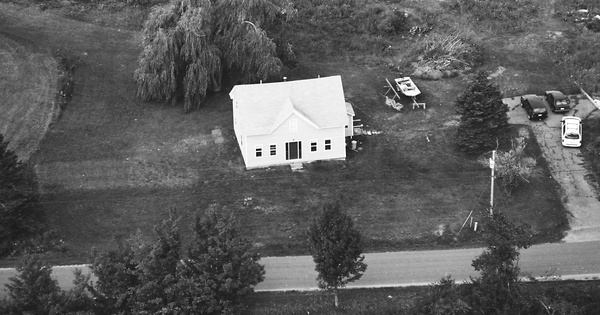 Vintage Aerial photo from 1998 in Waldo County, ME