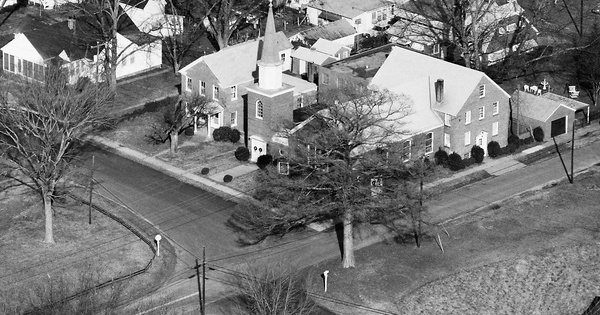Vintage Aerial photo from 1984 in Isle of Wight County, VA