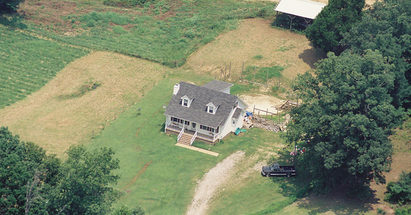 Vintage Aerial photo from 2001 in Wayne County, TN