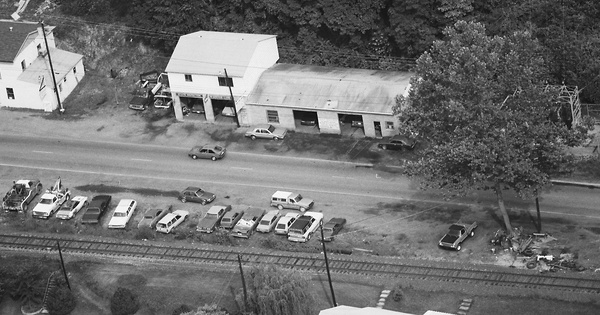 Vintage Aerial photo from 1984 in Fayette County, WV
