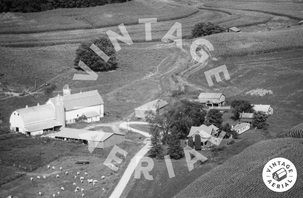 Vintage Aerial Wisconsin Trempealeau County 1979 43ITR20