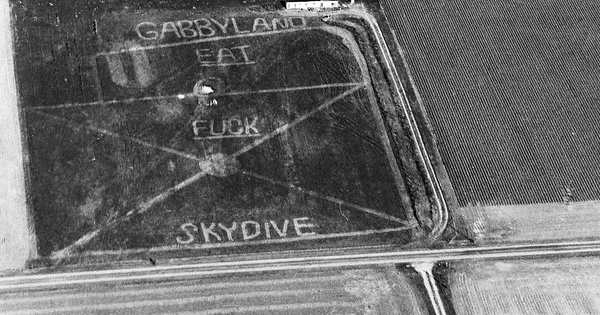 Vintage Aerial photo from 1992 in Adams County, IN
