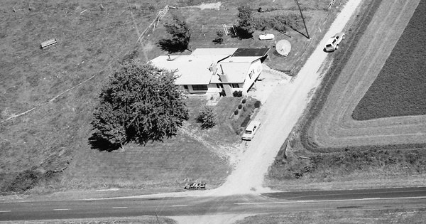 Vintage Aerial photo from 1988 in Cape Girardeau County, MO