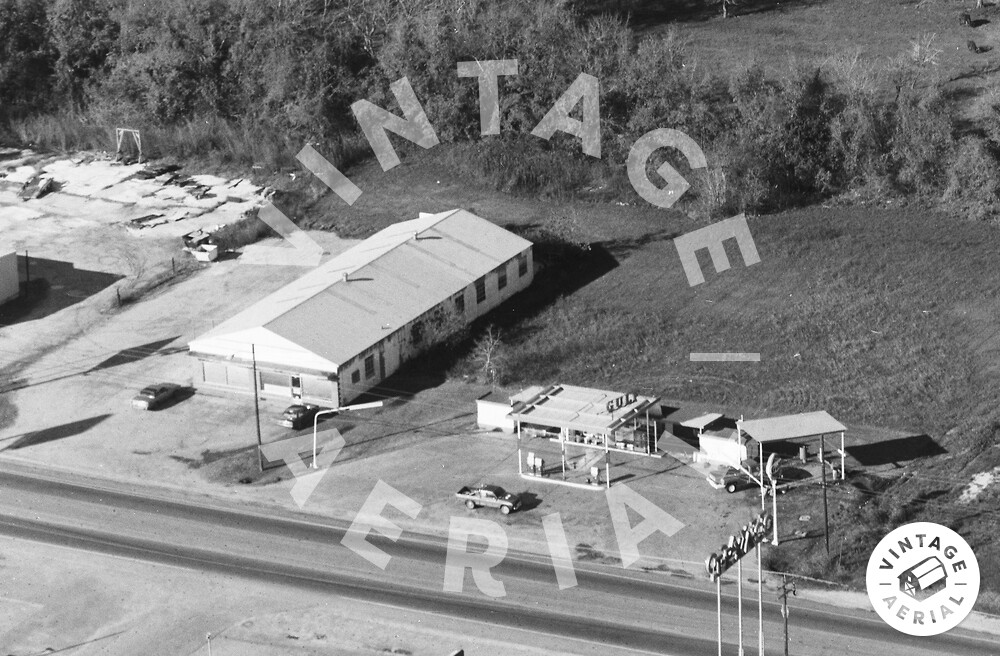 Vintage Aerial Texas Wharton County 1985 14WWH4