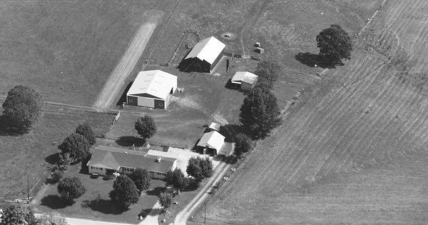 Vintage Aerial photo from 2002 in Sumner County, TN