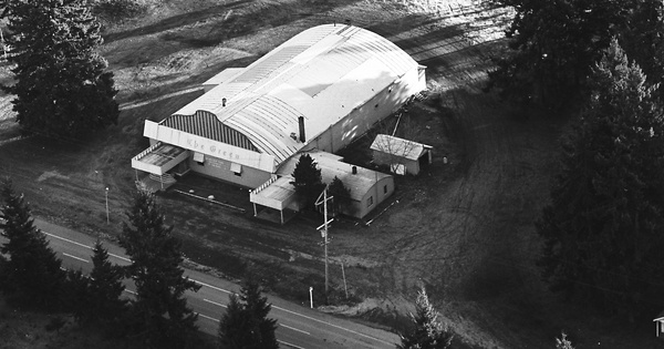 Vintage Aerial photo from 1971 in Thurston County, WA