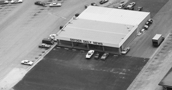 Vintage Aerial photo from 1988 in Scurry County, TX