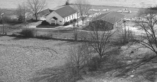 Vintage Aerial photo from 1983 in Henry County, AL