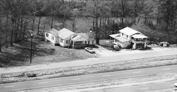 Vintage Aerial photo from 1983 in Etowah County, AL