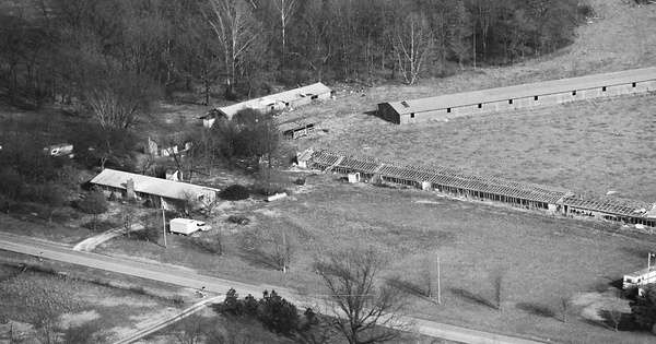 Vintage Aerial photo from 1988 in Benton County, AR