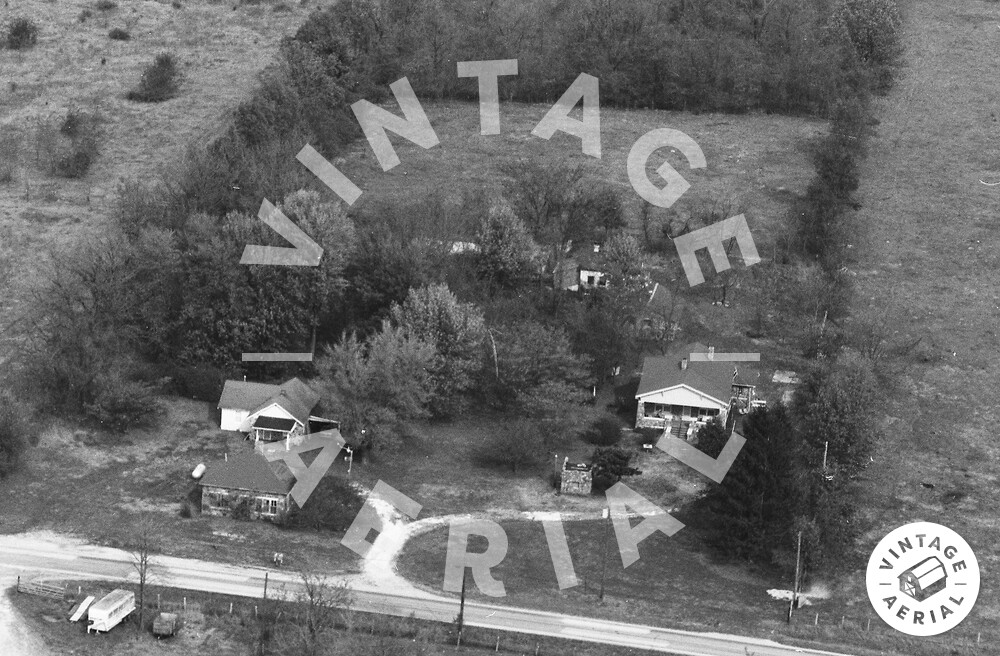 Vintage Aerial Missouri Greene County 1981 55DGR4