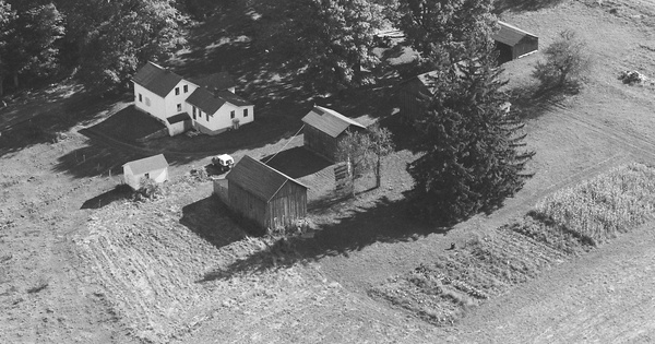 Vintage Aerial photo from 1985 in Lackawanna County, PA