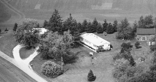 Vintage Aerial photo from 1989 in Stark County, IL