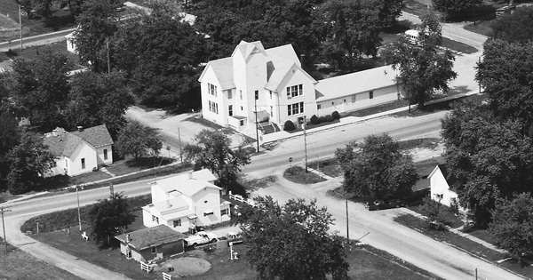Vintage Aerial photo from 1983 in Marion County, IL