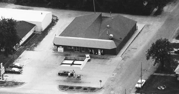 Vintage Aerial photo from 1992 in Marion County, IL