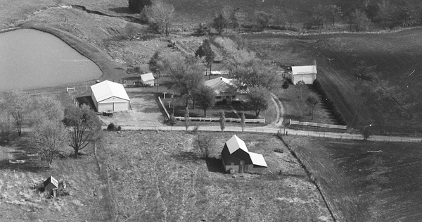 Vintage Aerial photo from 1981 in Moniteau County, MO