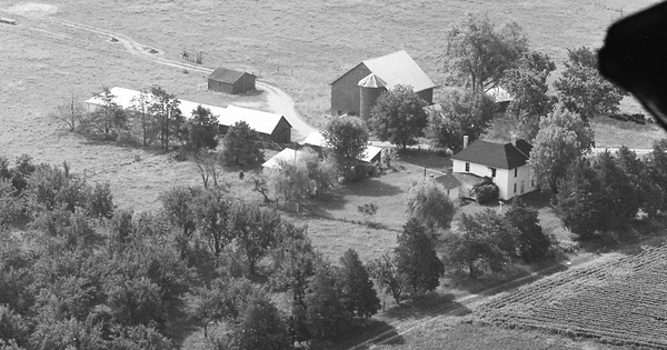 Vintage Aerial photo from 1979 in Lewis County, MO