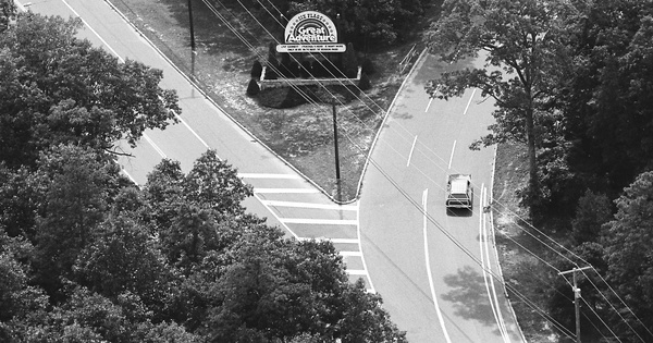 Vintage Aerial photo from -1986 in Ocean County, NJ